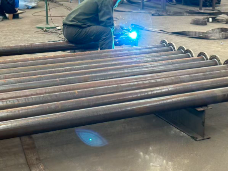 泰安20#无缝注浆管加工108*6钢花管棚管